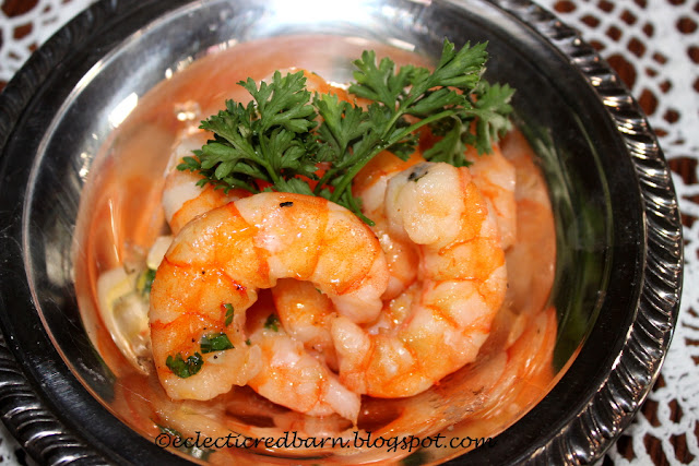 Eclectic Red Barn: Easy Cilantro Lime Shrimp