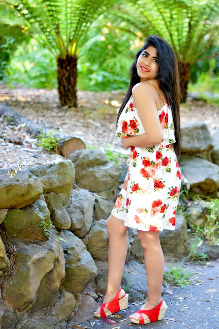 floral dress for summer