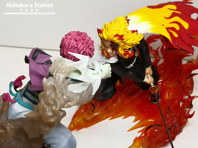 Review de Figuarts ZERO Rengoku Kyojuro Flame Hashira & Akaza Upper Rank Three - Tamashii Nations.