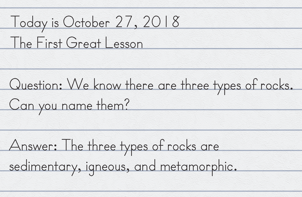 five great lessons catalyst for learning answering research questions.