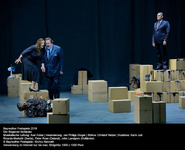 Wagner: Der fliegende Holländer - Ricarda Merbeth, Peter Rose, John Lundgren - Bayreuth Festival (Photo Enrico Nawrath)