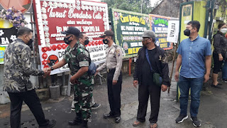 POPKEMA, Polsek Wirobrajan Takziah ke Rumah Duka