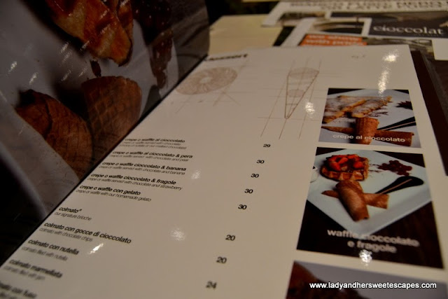 CioccolatItaliani's menu in Dubai Festival City