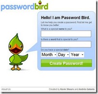 password bird
