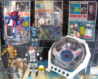 Mattel Major Matt Mason Boxed Sets from SDCC 2012 Comic-Con Display