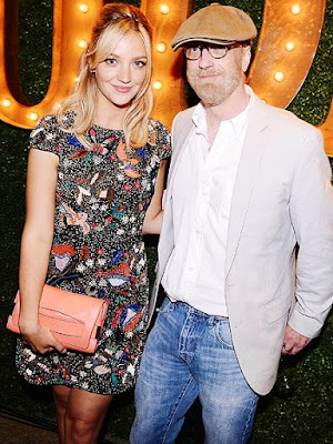 Abby Elliott with her Dad Chris at Bravo's NYC