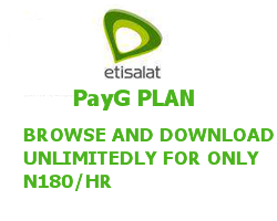 Etisalat PayG Free Browse 2015