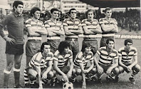 GRANADA C. F. - Granada, España - Temporada 1976-77 - López, Edison, Casuco, Gerardo, Grande, Rojas; Quiles, Benitez, Parist, Angúlo y Orihuela - REAL OVIEDO 2 (Ortuondo, Marianín) GRANADA C. F. 0 - 24/10/1976 - Liga de 2ª División, jornada 8 - Oviedo, estadio Carlos Tartiere - El Granada fue 10º en la Liga de 2ª División, con Héctor Núñez, Errazquín y el mítico brasileño Vavá de entrenadores