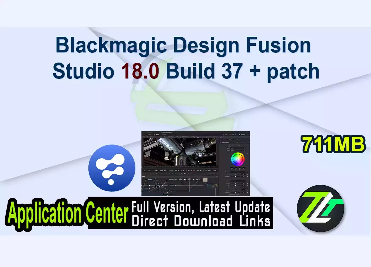 Blackmagic Design Fusion Studio 18.0 Build 37 + patch