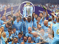Manchester City win fourth Premier League in five years on final day.