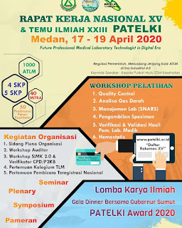 RAKERNAS XV & TEMU ILMIAH XXIII PATELKI APRIL 2020