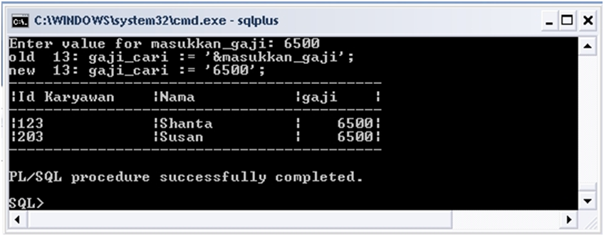 dbms_output. dbms_output.put_line(#39;|#39;