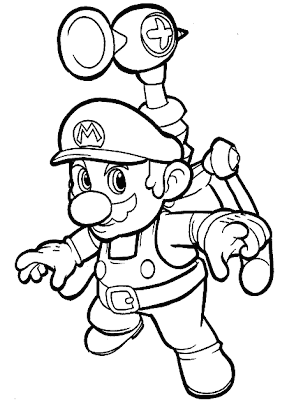 Mario Brothers Coloring Sheets on Mario Brothers Coloring Pages5 Png