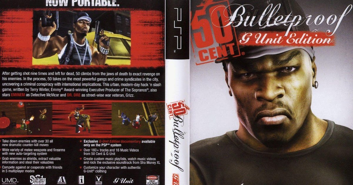 PSP - 50 Cent Bulletproof G-Unit Edition ISO - PPSSPP - Free Download ...