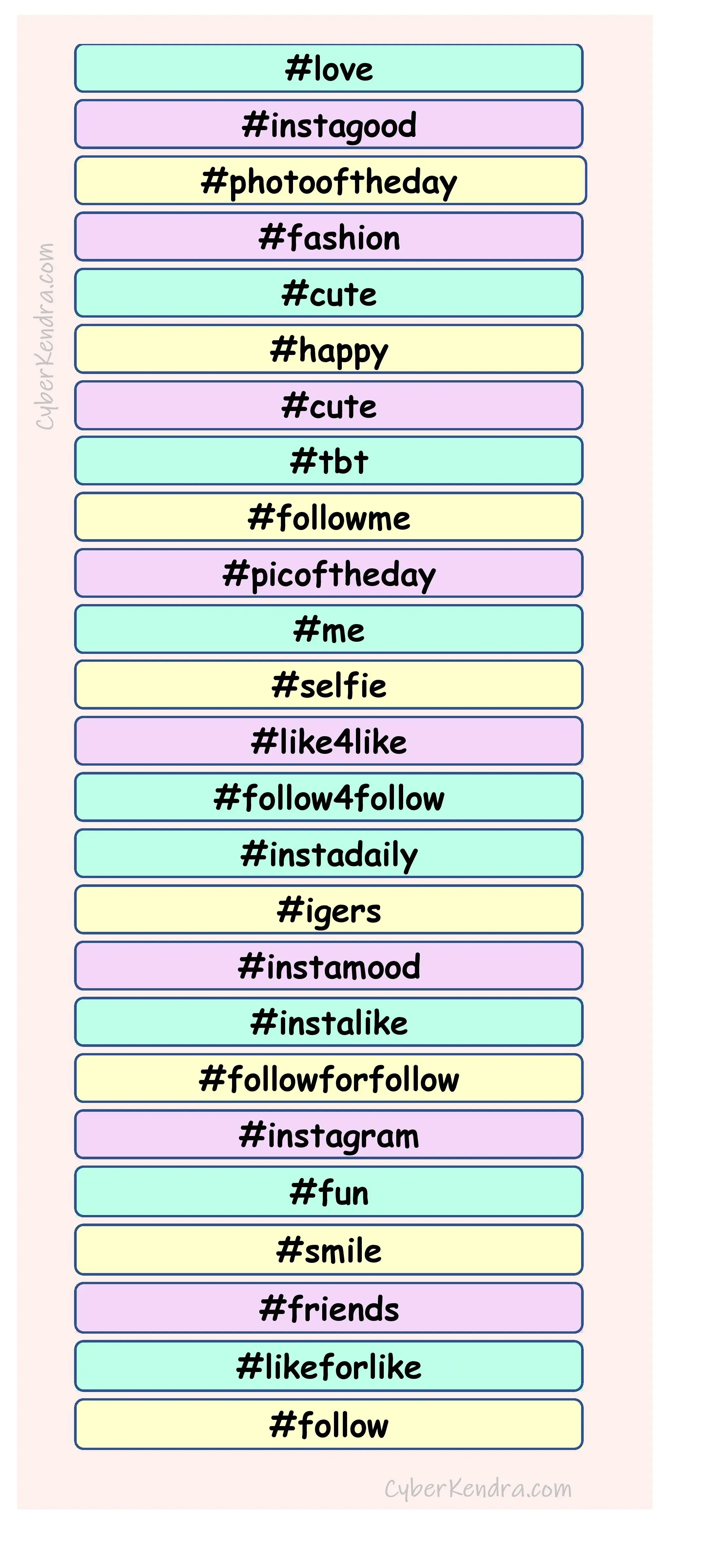 25 Best Instagram HashTags for 2023