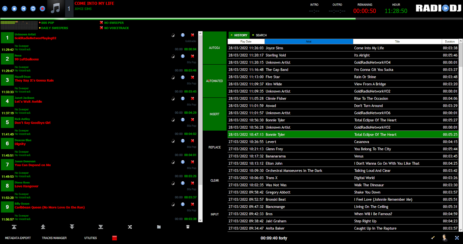 RadioDJ FREE Radio Playout Software