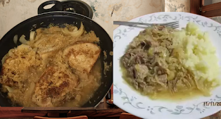 Pork Chops and Sauerkraut