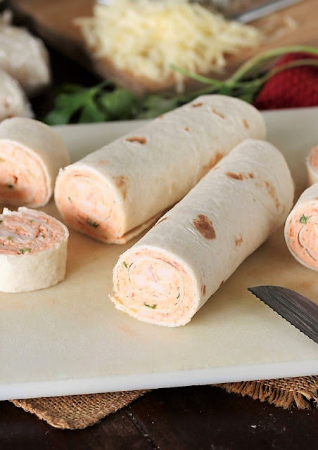 Slicing Crab Roll-Ups Image