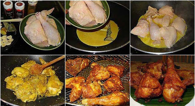 Resep  Ayam  Goreng  Bumbu  Kuning  Crispy dan Gurihnya Sampai 