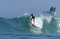 Surfer in Biarritz