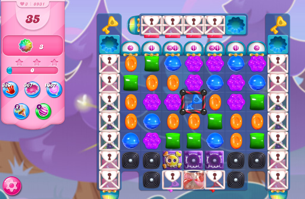 Candy Crush Saga level 8931