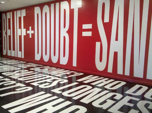Barbara Kruger - Belief+Doubt