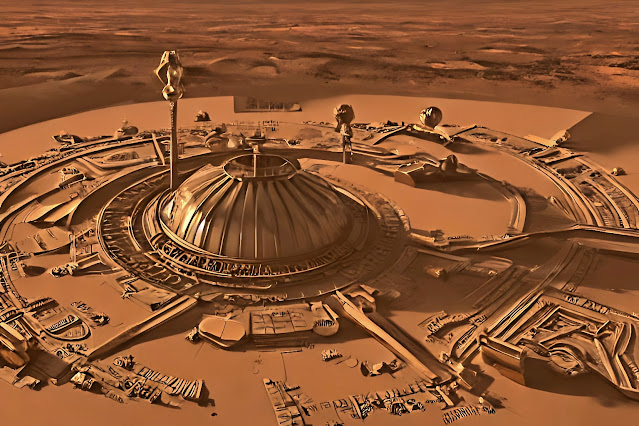 Das Leben im All: Wie Forscher die erste menschliche Siedlung auf dem Mars planen.