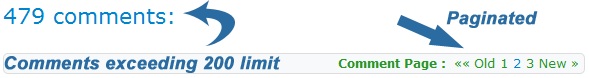 fix 200 comments problem in blogger