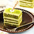 Resep Green Tea Layer Cake Sederhana  