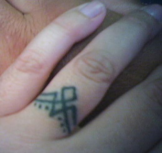 wedding ring tattoo designs