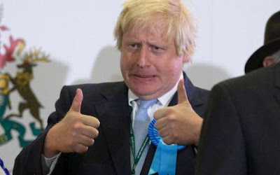 Secretario de Estado de Exteriores británico] Boris Johnson