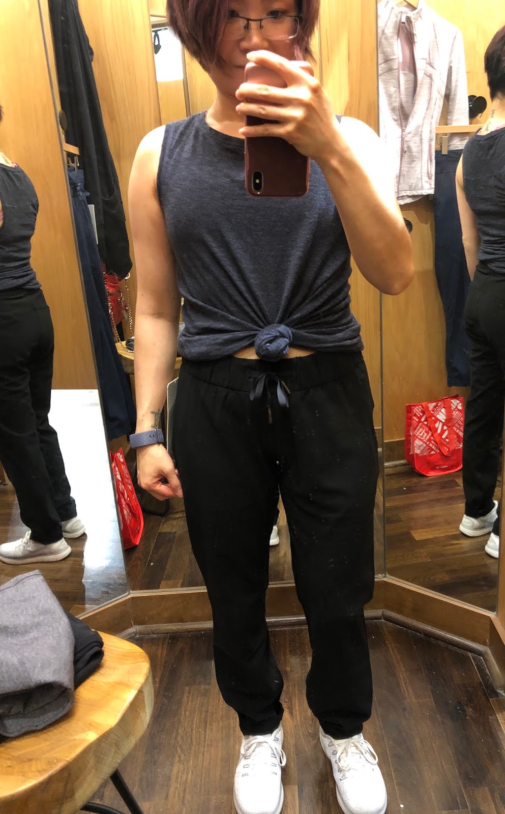 Store Try Ons. Fit Review Friday! Define Jacket, Dance Studio Crop