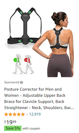 posture corrector amazon