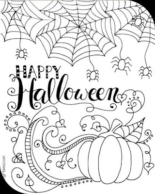 Coloring Pages Halloween for Adults Pumpkins