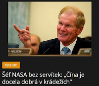 Šéf NASA bez servítek: „Čína je docela dobrá v krádežích“ - AzaNoviny