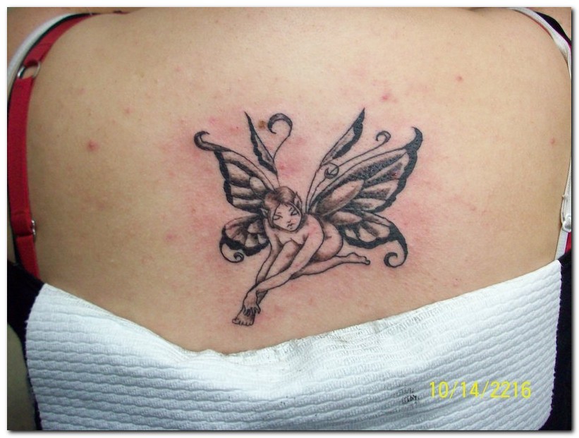 sister tattoos ideas. fairy tattoo designs.