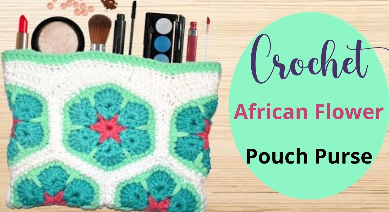 African Flower Bucket Bag Free Crochet Pattern