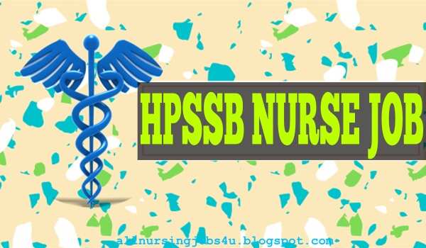 HPSSB Staff Nurse Vacancies 2020