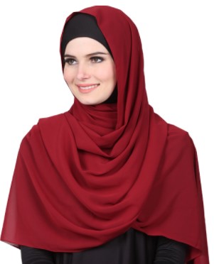 Ide 66 Warna  Jilbab  Yang Cocok  Untuk  Baju Hitam  Celana Putih