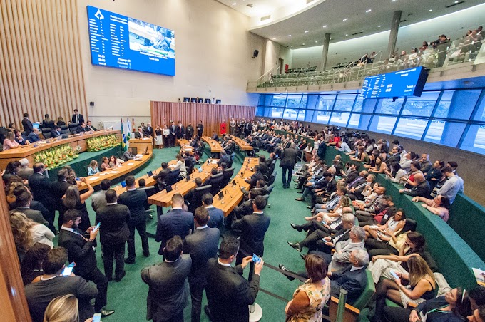 Câmara inicia trabalhos legislativos de 2020 com a presença do governador