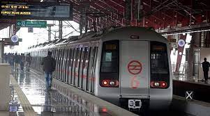 युवक को दिल्ली मेट्रो में युवती ने जमकर पीटा