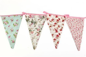 floral bunting