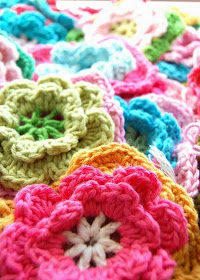 Flores en Crochet Varios Patrones Paso a Paso