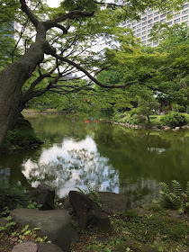 We found some respite inside this beautiful park