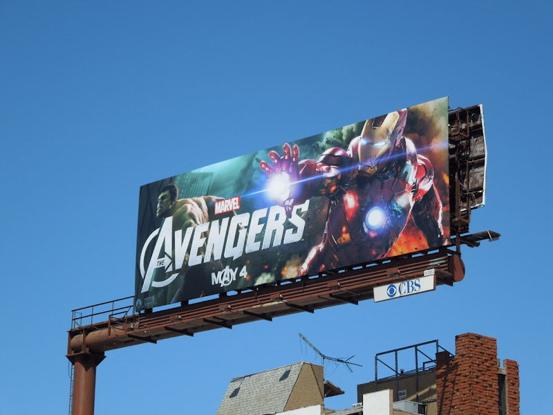 Avengers Iron Man billboard