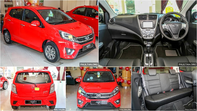 Kereta Perodua Axia Baru 2017 (Facelift) - BinMuhammad