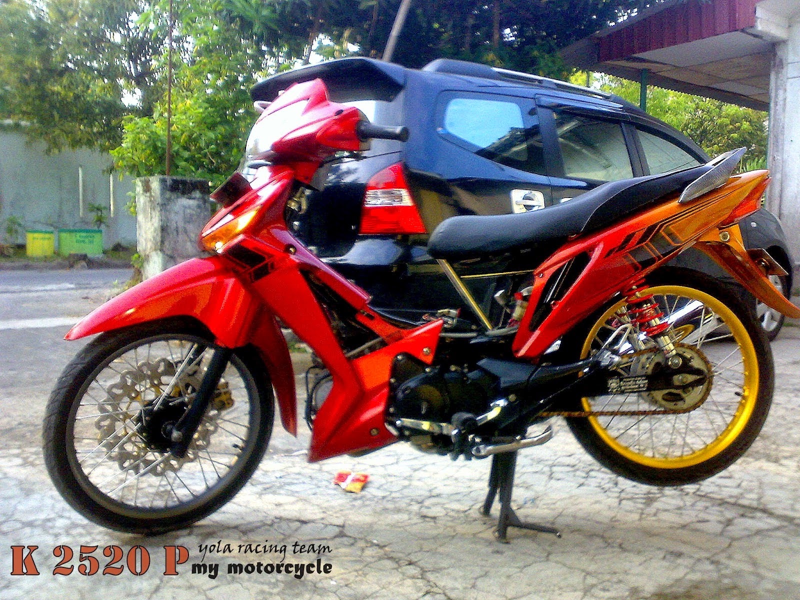 Trick Master Modif Motor Supra X 125 Keren