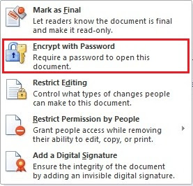 Cara Mengunci Document Words 2010 dengan Password