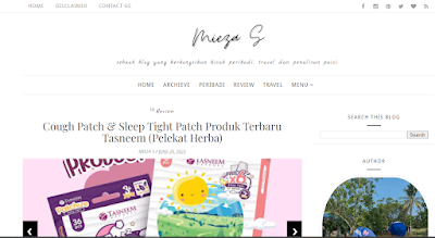 Tukar Template Blog