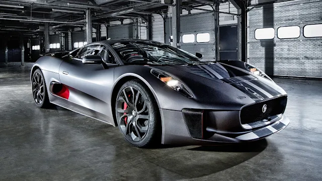 Jaguar C-X75 Hybrid supercar prototype